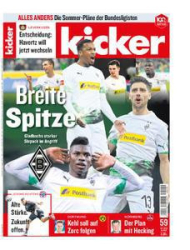 :  Kicker Sportmagazin No 59 vom 16 Juli 2020