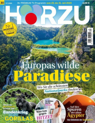 :  Hörzu Fernsehzeitschrift No 30 vom 25 - 31 Juli 2020