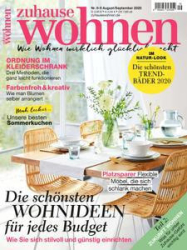 :  Zuhause Wohnen Magazin August No 08 2020