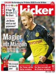 :  Kicker Sportmagazin No 62 vom 27 Juli 2020