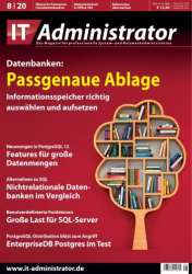 :  IT-Administrator Magazin No 08 2020