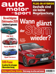:  Auto Motor und Sport Magazin No 17 vom 30 Juli 2020