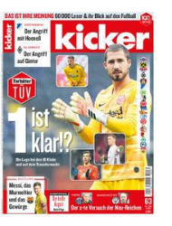 :  Kicker Magazin No 63 vom 30 Juli 2020