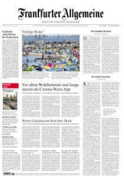 :  Frankfurter Allgemeine 08 August 2020