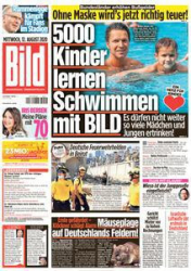 :  Bild Zeitung 12 August 2020