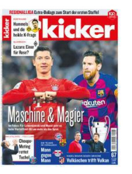 :  Kicker Magazin No 67 vom 13 August 2020