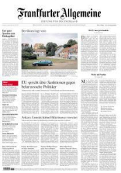 :  Frankfurter Allgemeine 15 August 2020