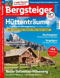 :  Bergsteiger Das Tourenmagazin September No 09 2020