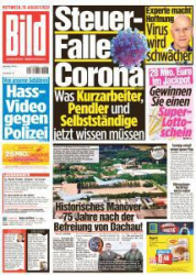 :  Bild Zeitung 19 August 2020