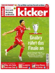 :  Kicker Sportmagazin No 69 vom 20 August 2020