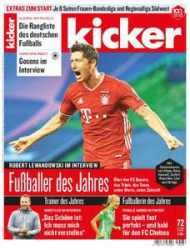 :  Kicker Sportmagazin No 72 vom 31 August 2020