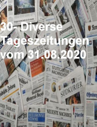 : 30- Diverse Tageszeitungen vom 31  August 2020
