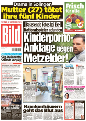 Cover: Bild Zeitung vom 04. September 2020 : Bild Zeitung vom 04. September 2020