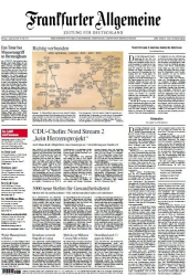 Cover: Frankfurter Allgemeine 07 September 2020 : Frankfurter Allgemeine 07 September 2020