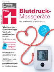 :  Stiftung Warentest Test Magazin September No 09 2020