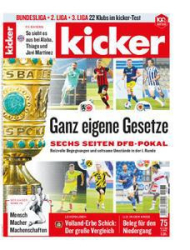 :  Kicker Sportmagazin No 75 vom 10 September 2020