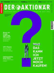 :  Der Aktionär Magazin No 38 vom 11 September 2020