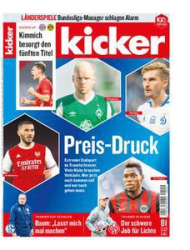 :  Kicker Sportmagazin No 81 vom 01 Oktober 2020