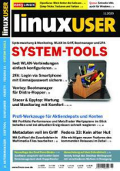 :  Linux User Magazin November No 11 2020