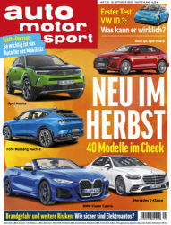 :  Auto Motor und Sport Magazin No 20 vom 10 September 2020