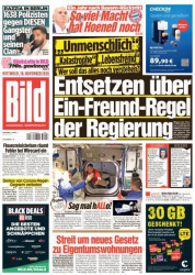 : Bild Zeitung vom 18. November 2020