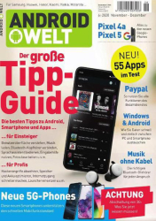 :  Android Welt Magazin November-Dezember No 06 2020