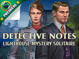 : Detective Notes Lighthouse Mystery Solitaire German-MiLa
