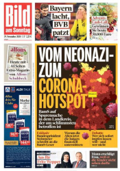 Cover: Bild Zeitung vom 29 November 2020 : Bild Zeitung vom 29 November 2020
