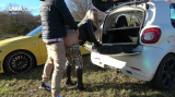 : Hobbynutten Parkplatz Sex - billig gefickt mit Xxl Facial