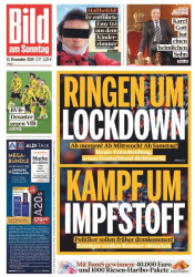 Cover: Bild am Sonntag vom 13. Dezember 2020 : Bild am Sonntag vom 13. Dezember 2020