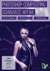 : PSD Tutorials Composing in Photoshop fuer Einsteiger Schwarze Witwe