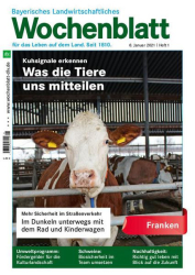 : Bayerisches Landwirtschaftliches Wochenblatt Heft 1 - 08. Januar 2021