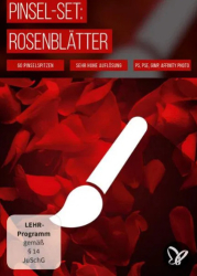 : PSD Tutorials Pinsel Set Rosenblaetter