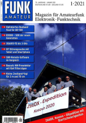 : Funkamateur Magazin für Amateurfunk Elektronik Funktechnik Nr 01 2021