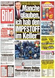 : Bild Zeitung vom 01. Februar 2021