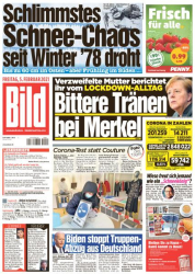 : Bild Zeitung vom 05 Februar 2021