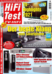 :  Hifi-Test TV Hifi Magazin März-April No 02 2021