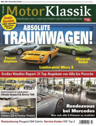 :  Auto Motor Sport Motor Klassik No 03 März 2021