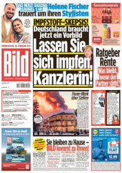 : Bild Zeitung vom 18 Februar 2021