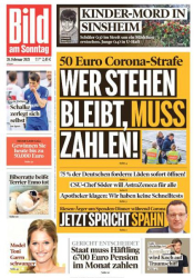 : Bild am Sonntag vom 28 Februar 2021