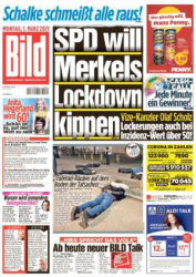 : Bild Zeitung vom 01 März 2021