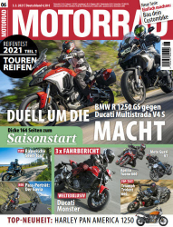 :  Motorrad Magazin März No 06 2021