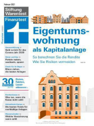 :  Stiftung Warentest Finanztest Magazin No 02 2021