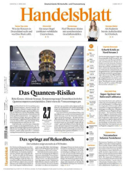 Cover: Handelsblatt vom 09 März 2021 : Handelsblatt vom 09 März 2021