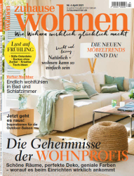 :  Zuhause Wohnen Magazin April No 04 2021