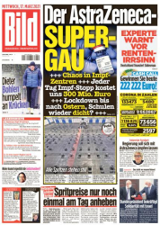 : Bild Zeitung vom 17 März 2021