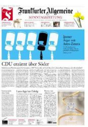 :  Frankfurter Allgemeine Sonntags Zeitung vom 21 März 2021