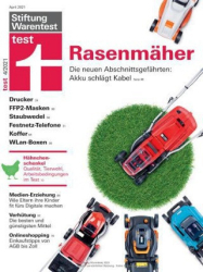 :  Stiftung Warentest Testmagazin April No 04 2021