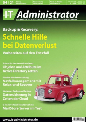 :  IT-Administrator Magazin April No 04 2021