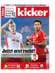 :  Kicker Sportmagazin No 27 vom 01 April 2021